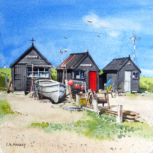 Fisharmens Huts - Iain McKay